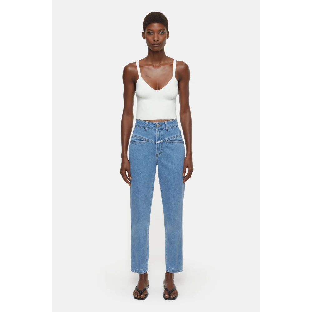 closed Straight Jeans Blue Dames