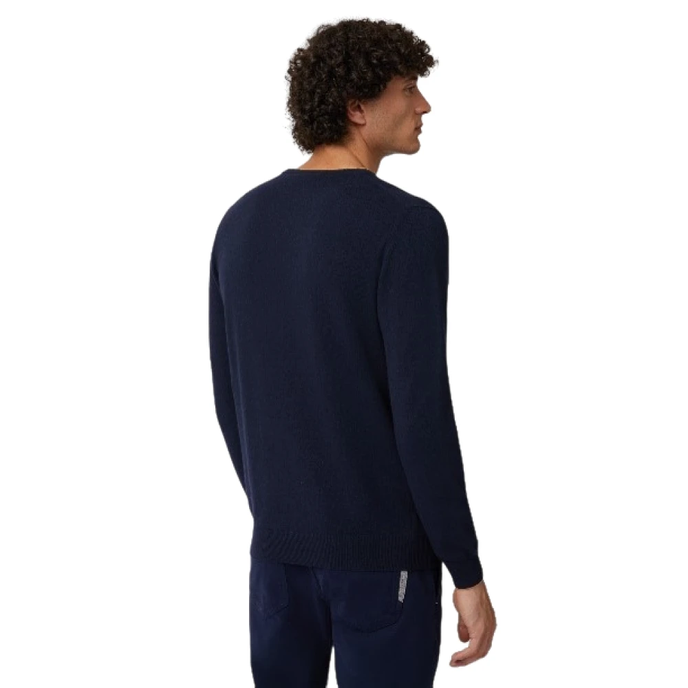 Harmont & Blaine Herenkleding Sweatshirts Blauw Aw24 Blue Heren