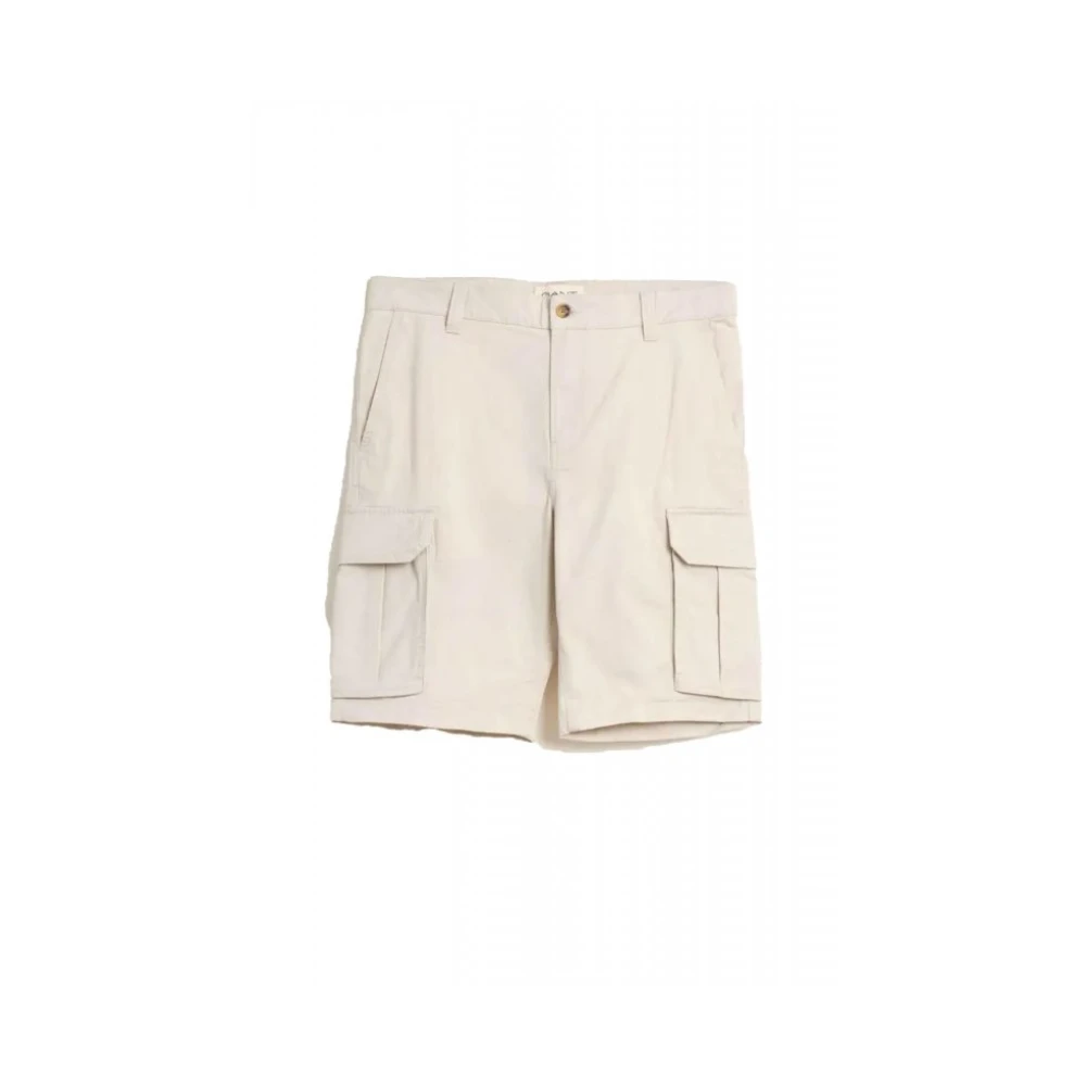 Gant Mannelijk Beige Korte Broeken Heren, W31, Casual Shorts