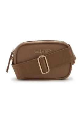 Svart Faux Läder Crossbody-väska