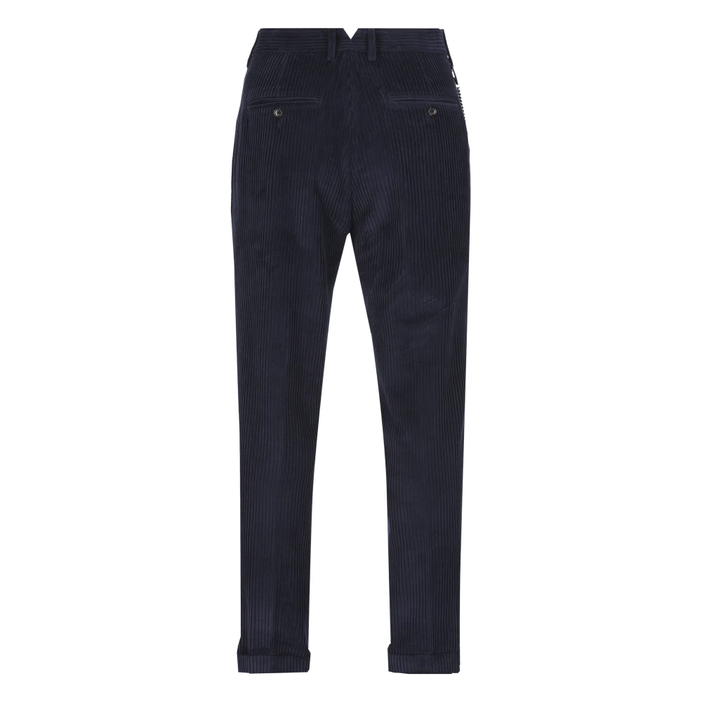 Luis Trenker Corduroy Broek Blue Heren