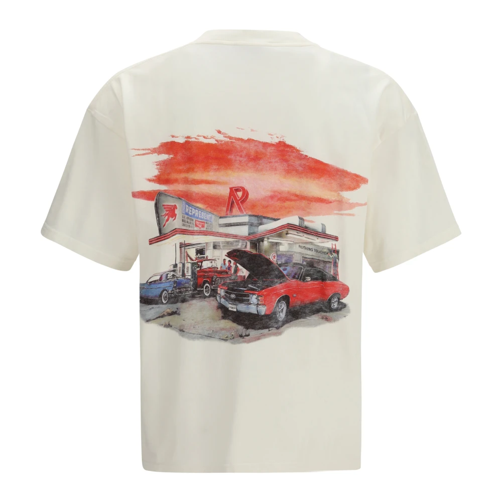 Represent Uomo Bianco Top, M, New, - Immagine 3
