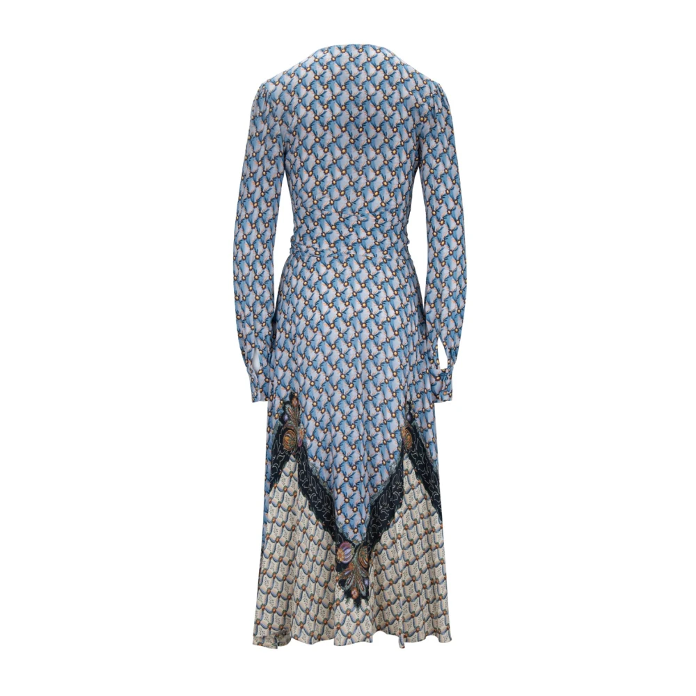 ETRO Bloemenprint lange mouw jurk Multicolor Dames