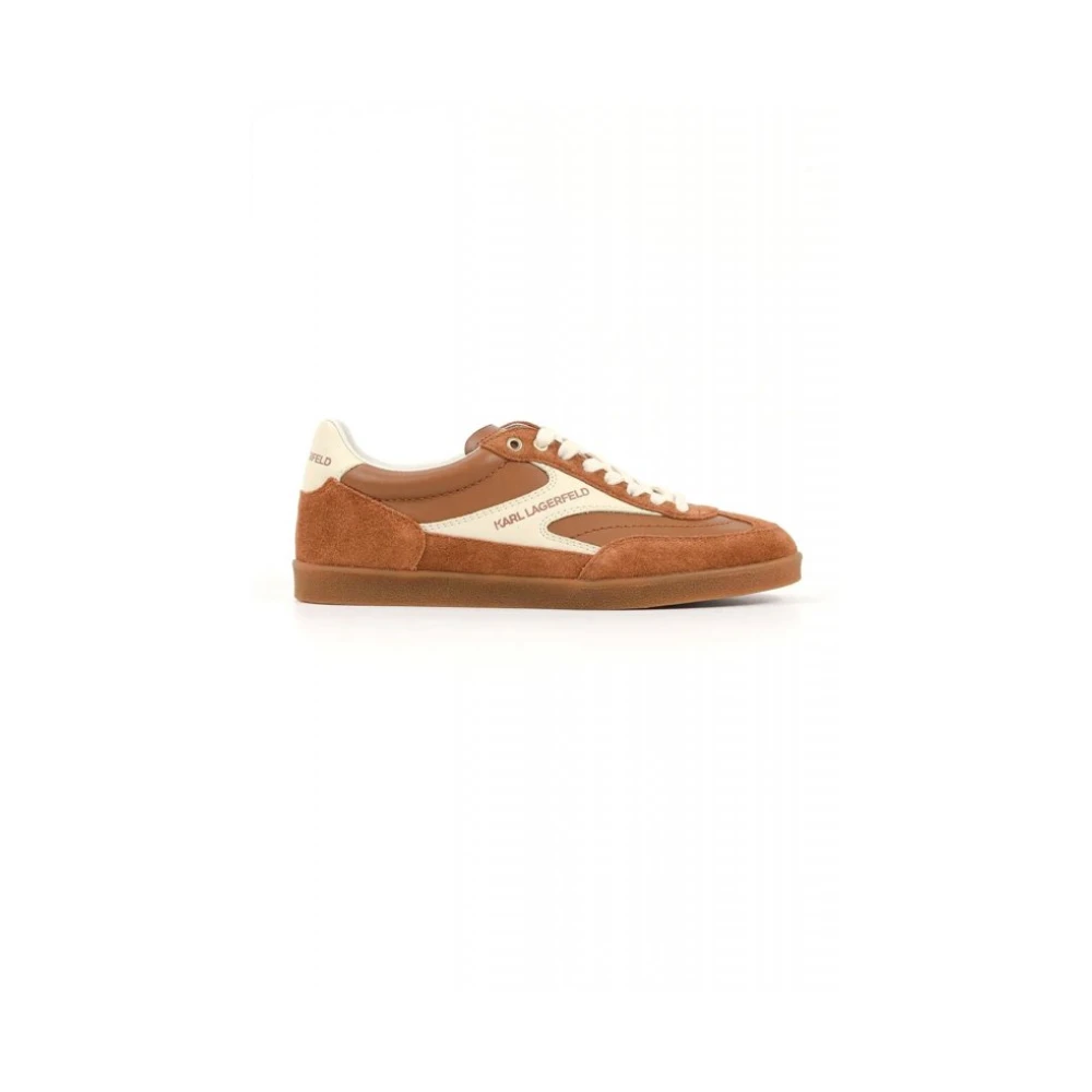 Karl Lagerfeld Kandidate Lace Sneakers Dames Schoenen Bruin