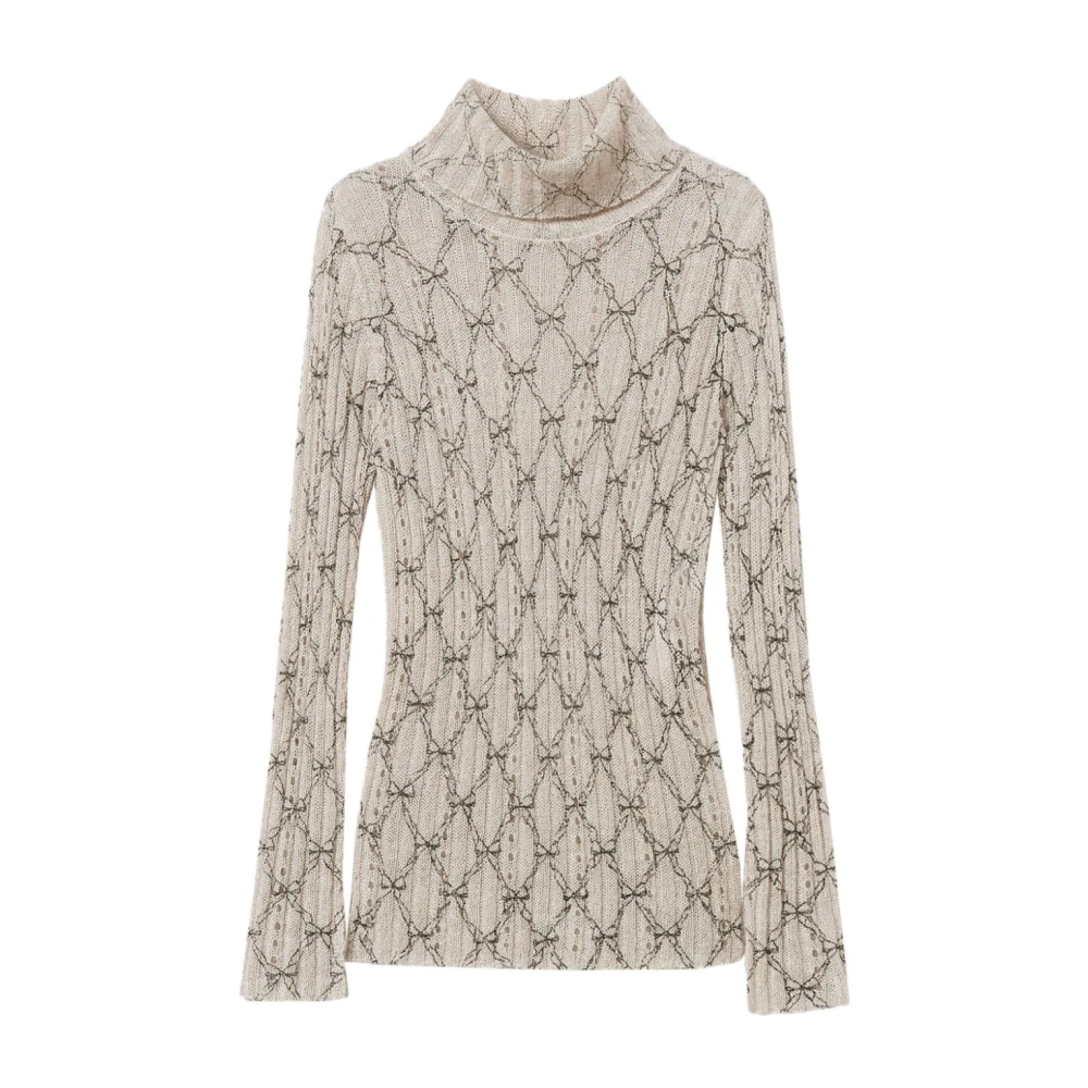 Twinset Crème Sweaters Set Beige Dames