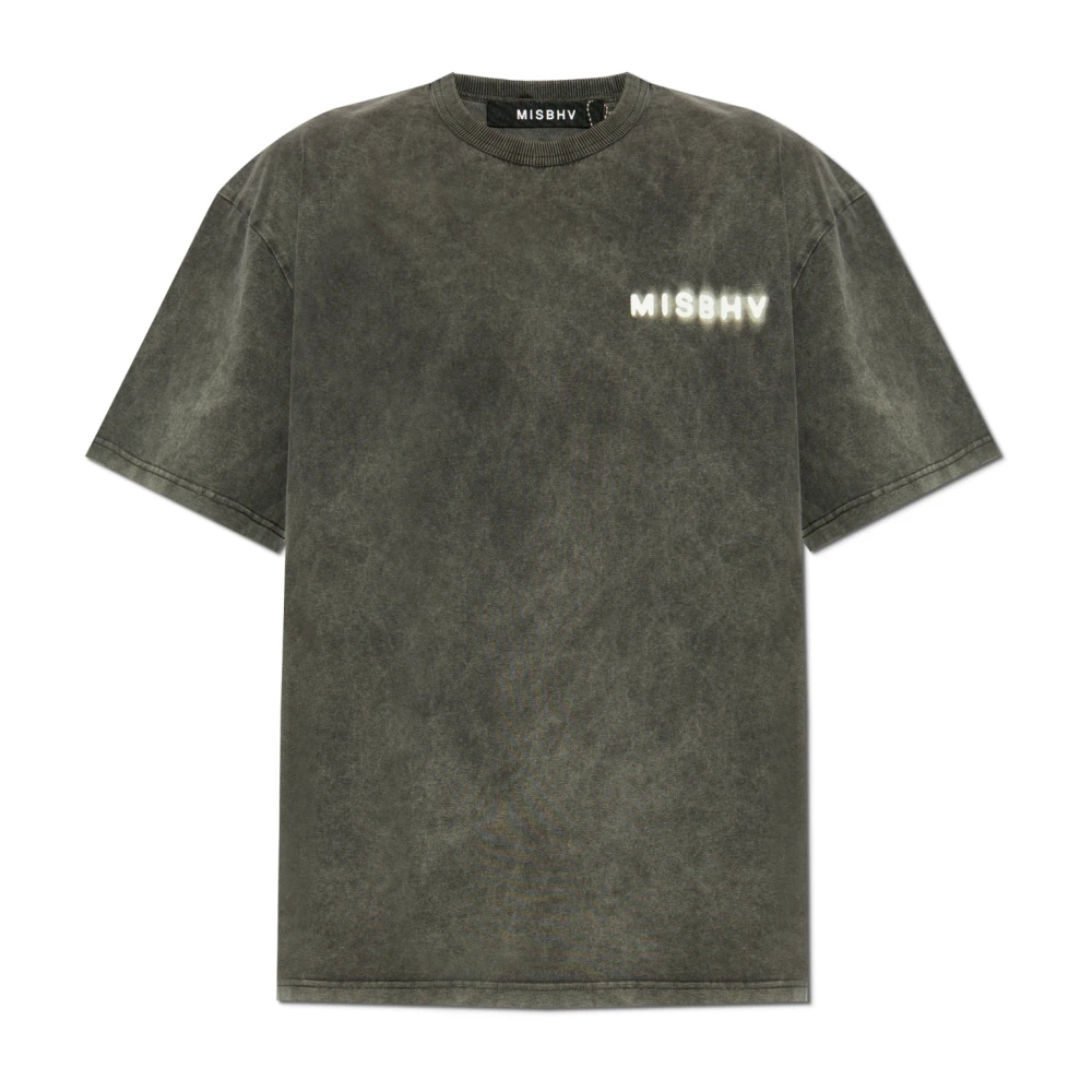 Misbhv T-shirt met logo Gray Heren