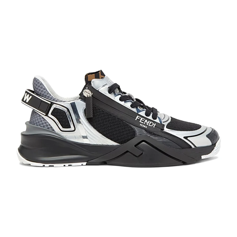 Fendi Men's Gray Trainers - Sneakers - 5 Uk - Shoes