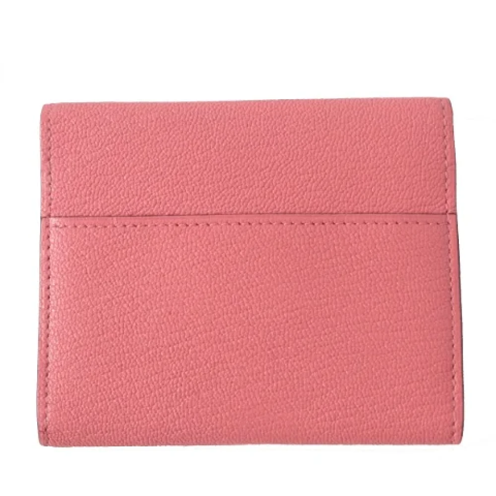 Hermès Vintage Pre-owned Leather wallets Pink Dames