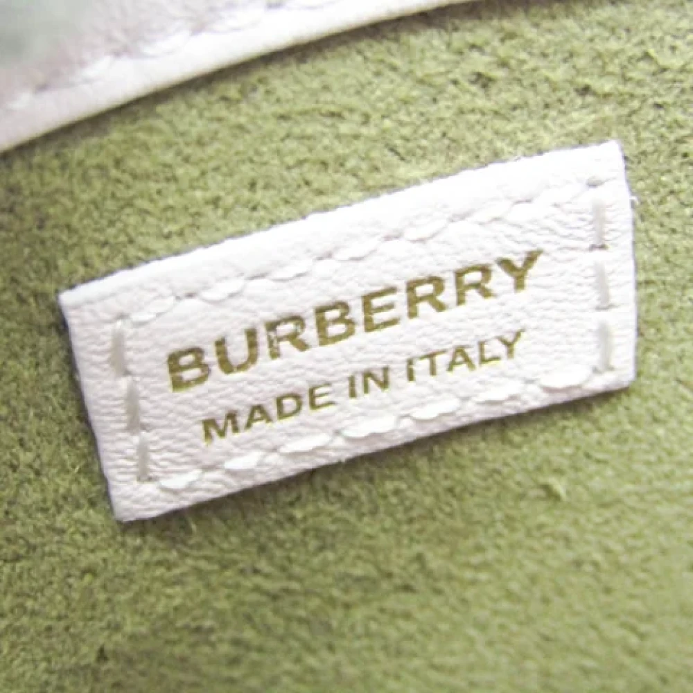 Burberry Vintage Pre-owned Leather shoulder-bags Pink Dames