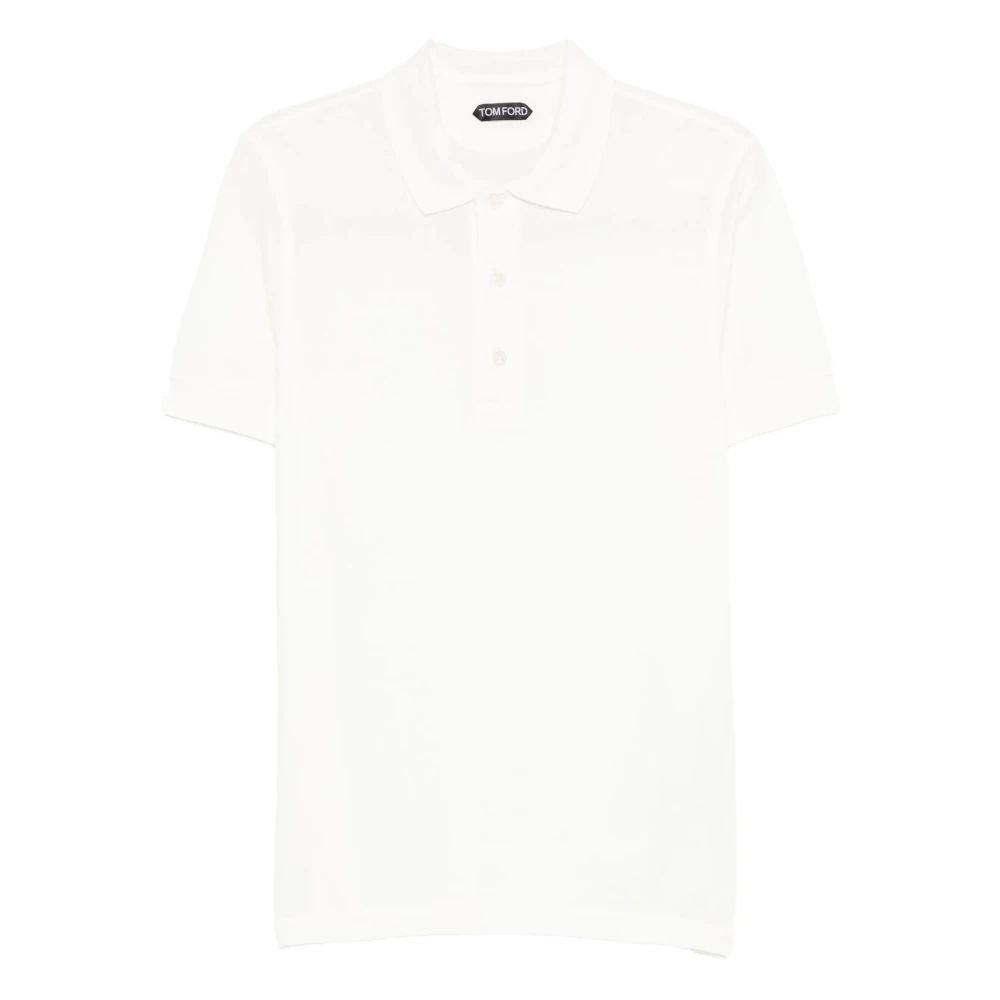 Tom Ford Vit Piquet Polo