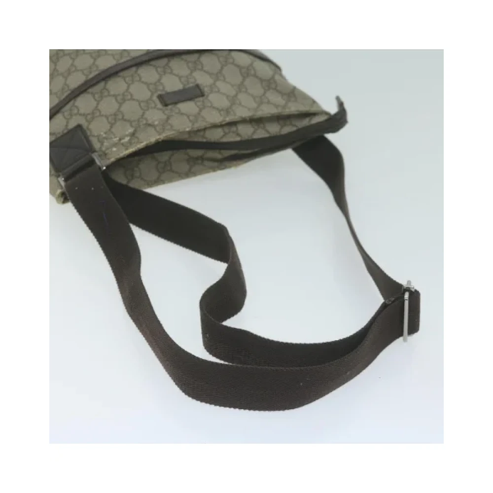Gucci Vintage Pre-owned Leather gucci-bags Beige Dames