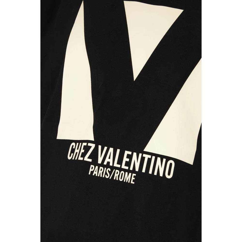 Valentino Garavani Stijlvol T-shirt voor mannen en vrouwen Black Heren