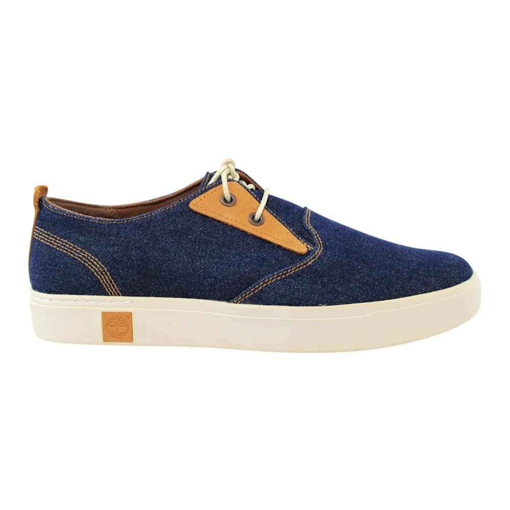 Timberland DY Canvas Heren Schoenen Blauw