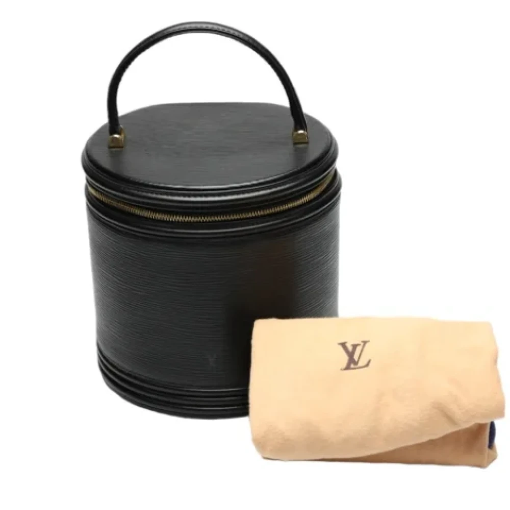 Louis Vuitton Vintage Pre-owned Leather louis-vuitton-bags Black Dames