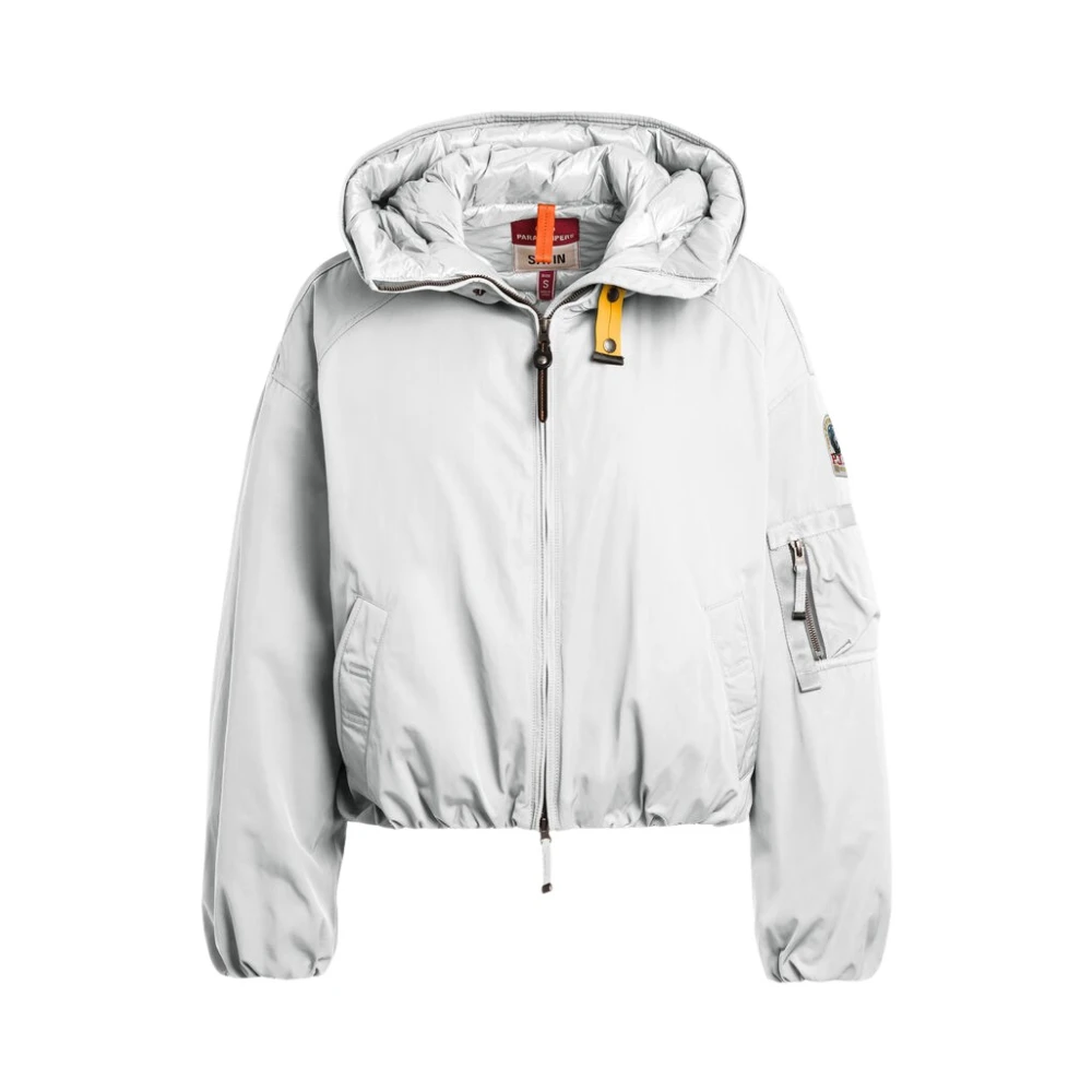 Parajumpers Women's Gray Naadz - Hooded Bomber