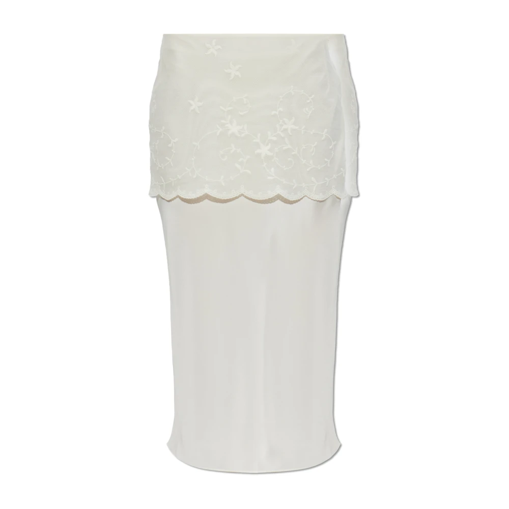 Posse Femme Beige Jupes, Taille: 40 Fr Cove Skirt