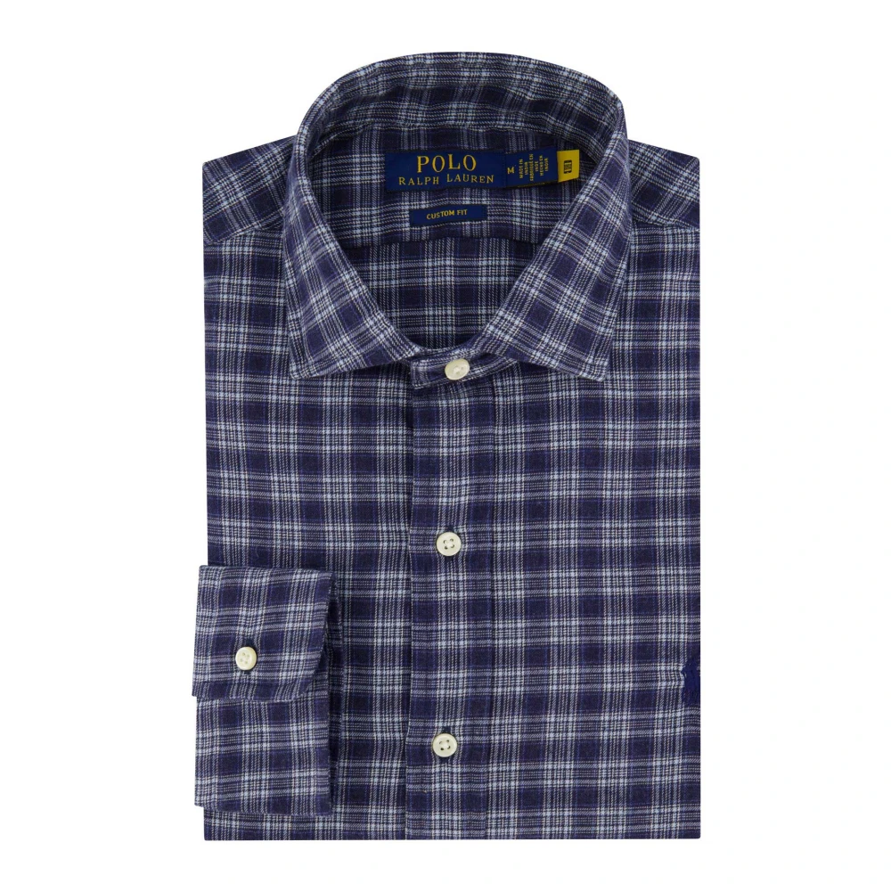 Polo Ralph Lauren Casual Donkerblauw Overhemd Blue Heren