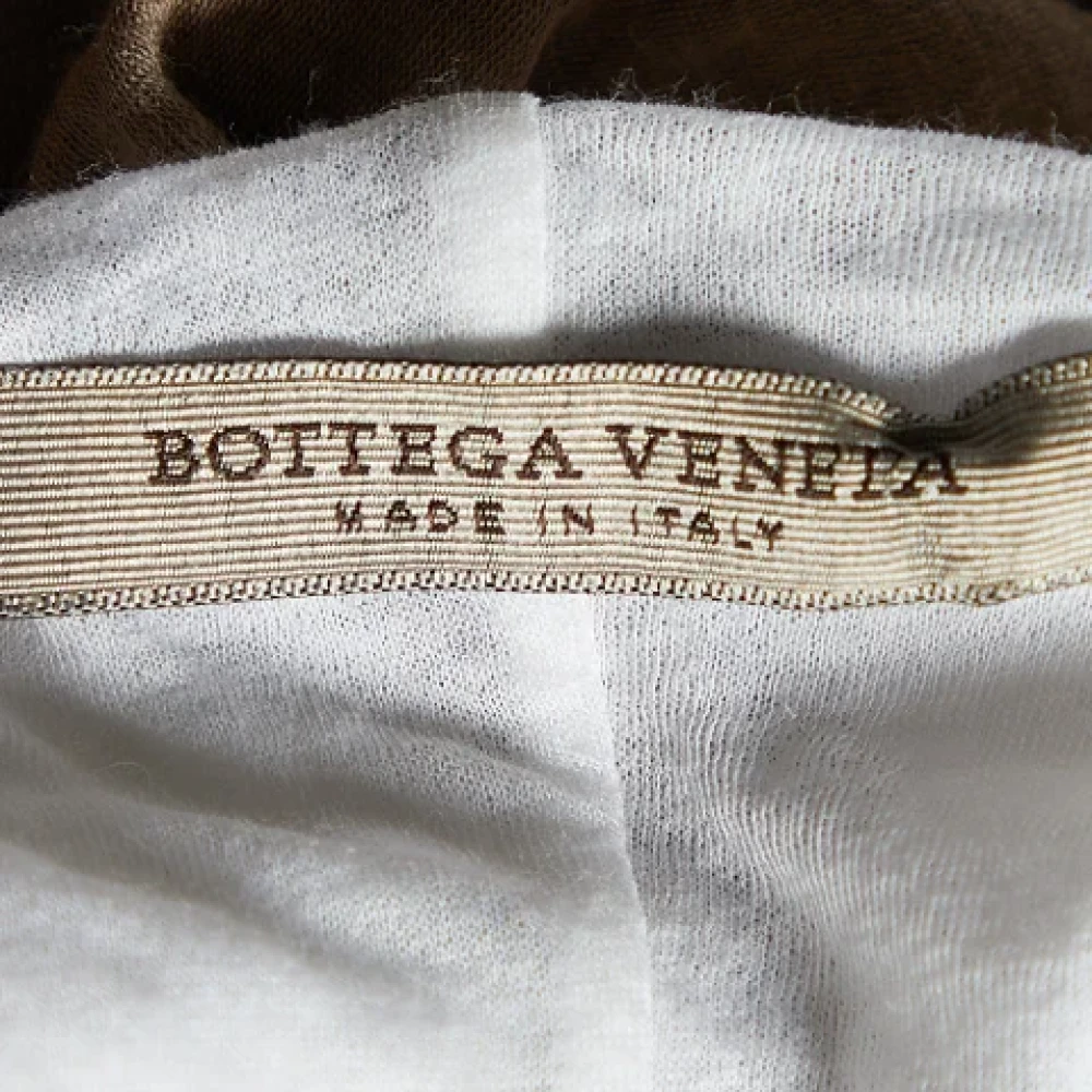 Bottega Veneta Vintage Pre-owned Cotton tops Brown Dames