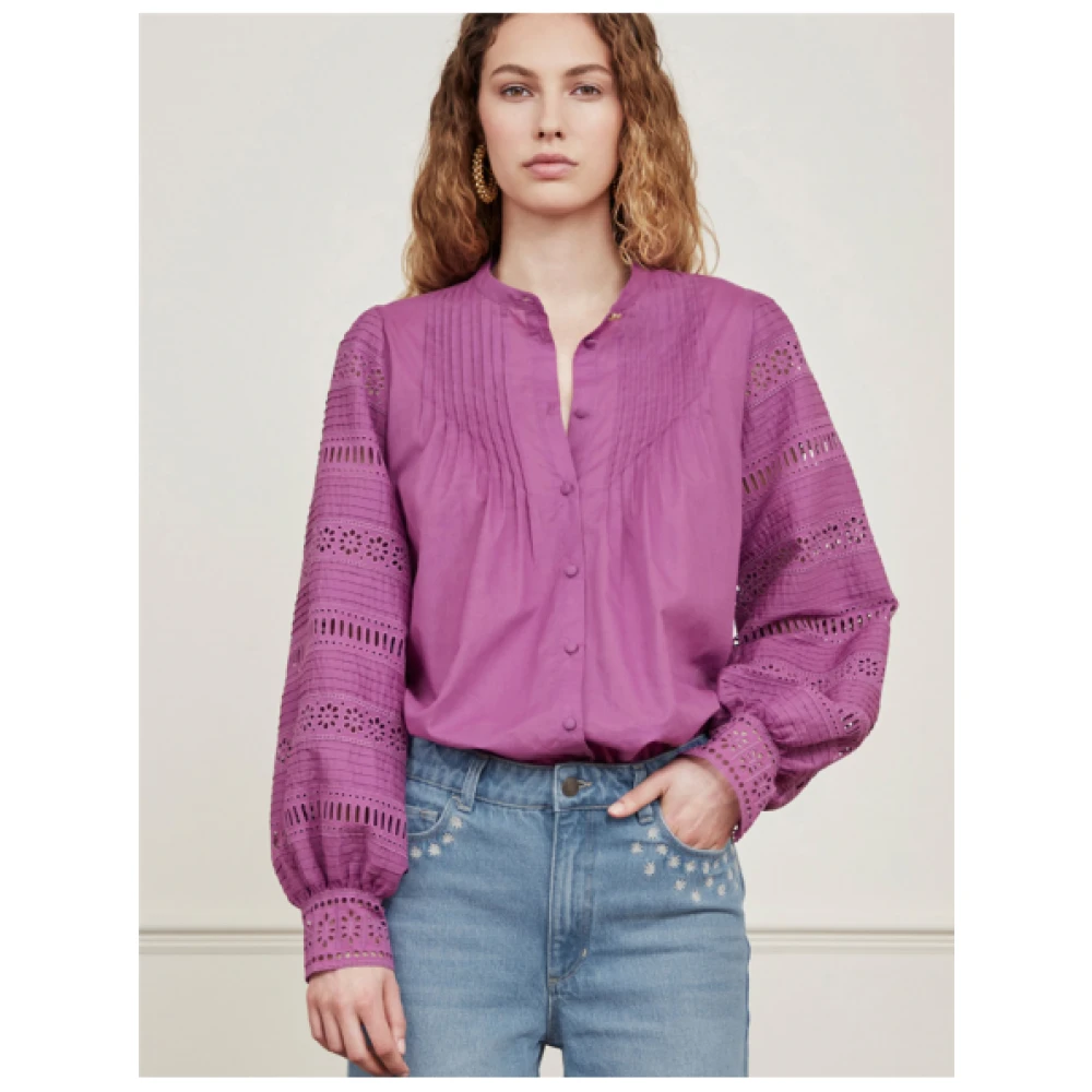 Fabienne Chapot Shirts Purple Dames