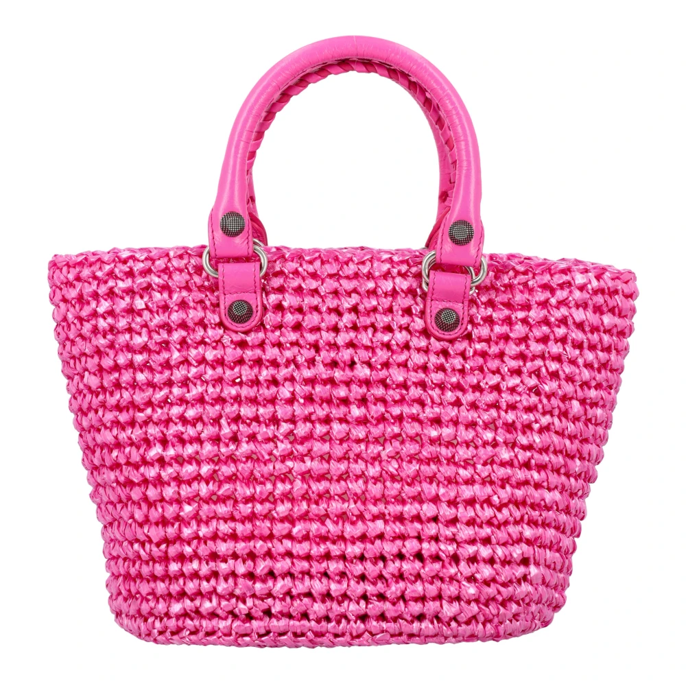 Balenciaga Roze Handtas met Dubbele Handvatten Pink Dames