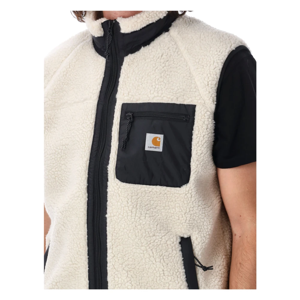 Carhartt WIP Moonbeam Aw24 Prentis Liner Vest Outerwear White Heren