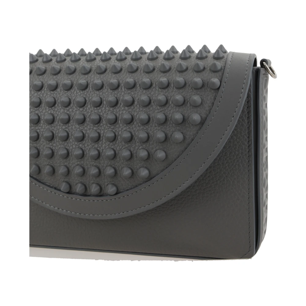 Christian Louboutin Funky Wallet on Strap Tassen Gray Heren