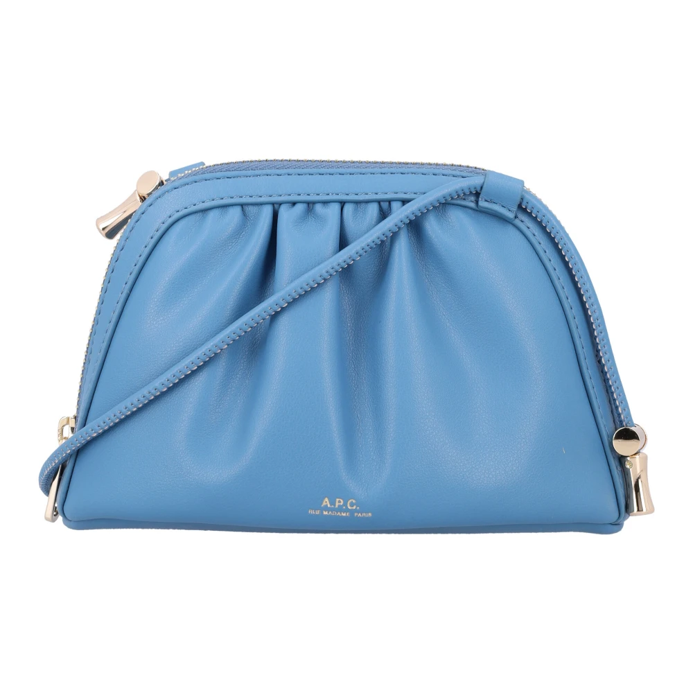 A.p.c. Blauwe Handtas Kleine Ninon Tas Blue Dames