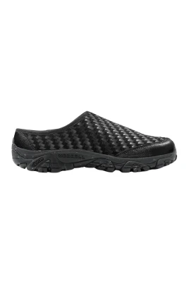Vävd läder Mule Sneakers