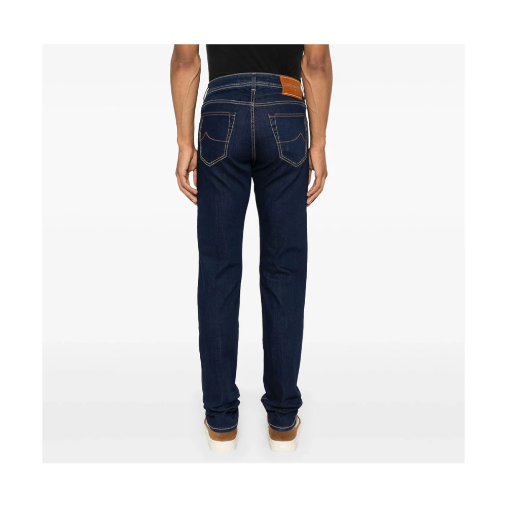 Jacob Cohën Slim Fit Bard Jeans Blauw Italië Blue Heren