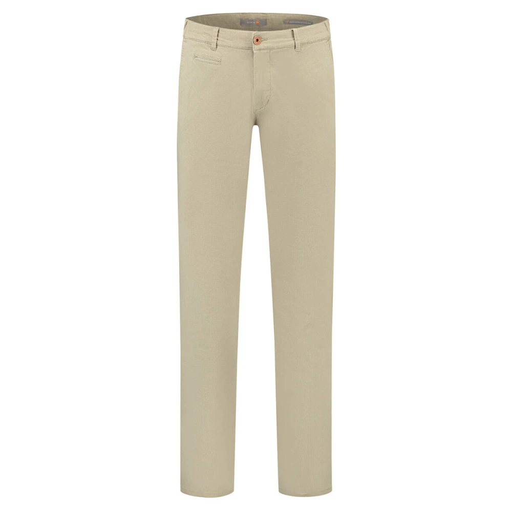 North84 Chino Collection Broek Beige Heren