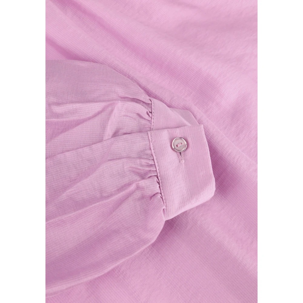 moss copenhagen Paarse Romina Top Elegante Vrouwelijke Blouse Purple Dames