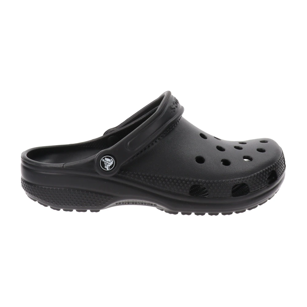 Crocs Black Clogs, Male, 9 Uk, Comfortable Stylish Flip Flops For Men