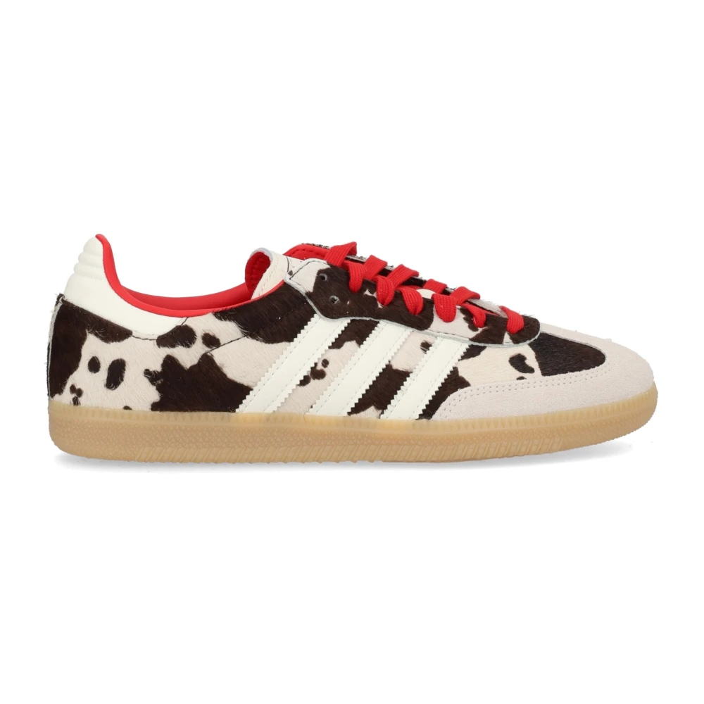 Adidas Samba Og Trainers Cow Print Aurora Coffee White Gum in Women's Size 6, Office Shoes - Image 8