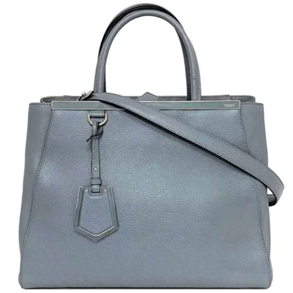 Fendi Vintage Pre-owned Leather totes Blue Dames