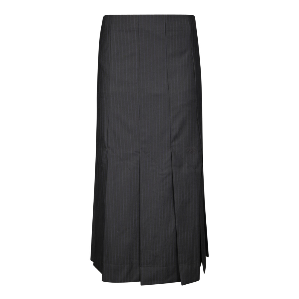 Melange Stripe Midi Skirt | Ganni | Women's Fashion | Miinto