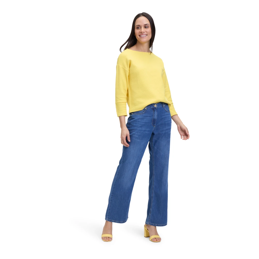 Betty Barclay Casual jeans met relaxte pasvorm Blue Dames