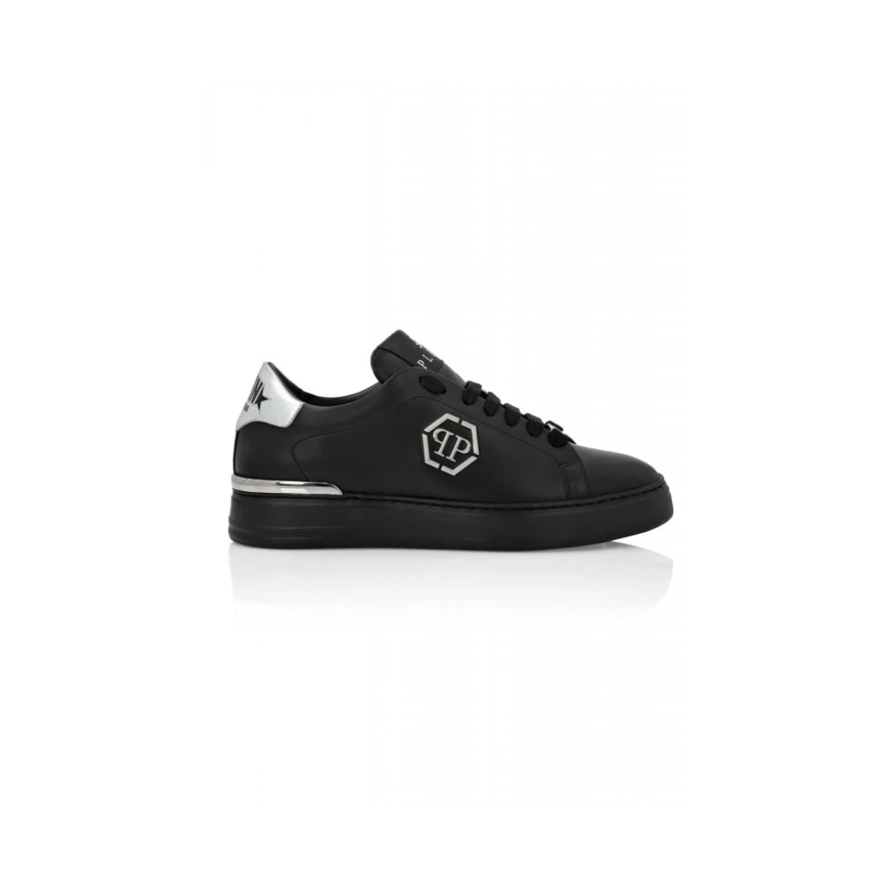 Philipp Plein Lo-Top Sneakers Hexagon Heren Schoenen Zwart