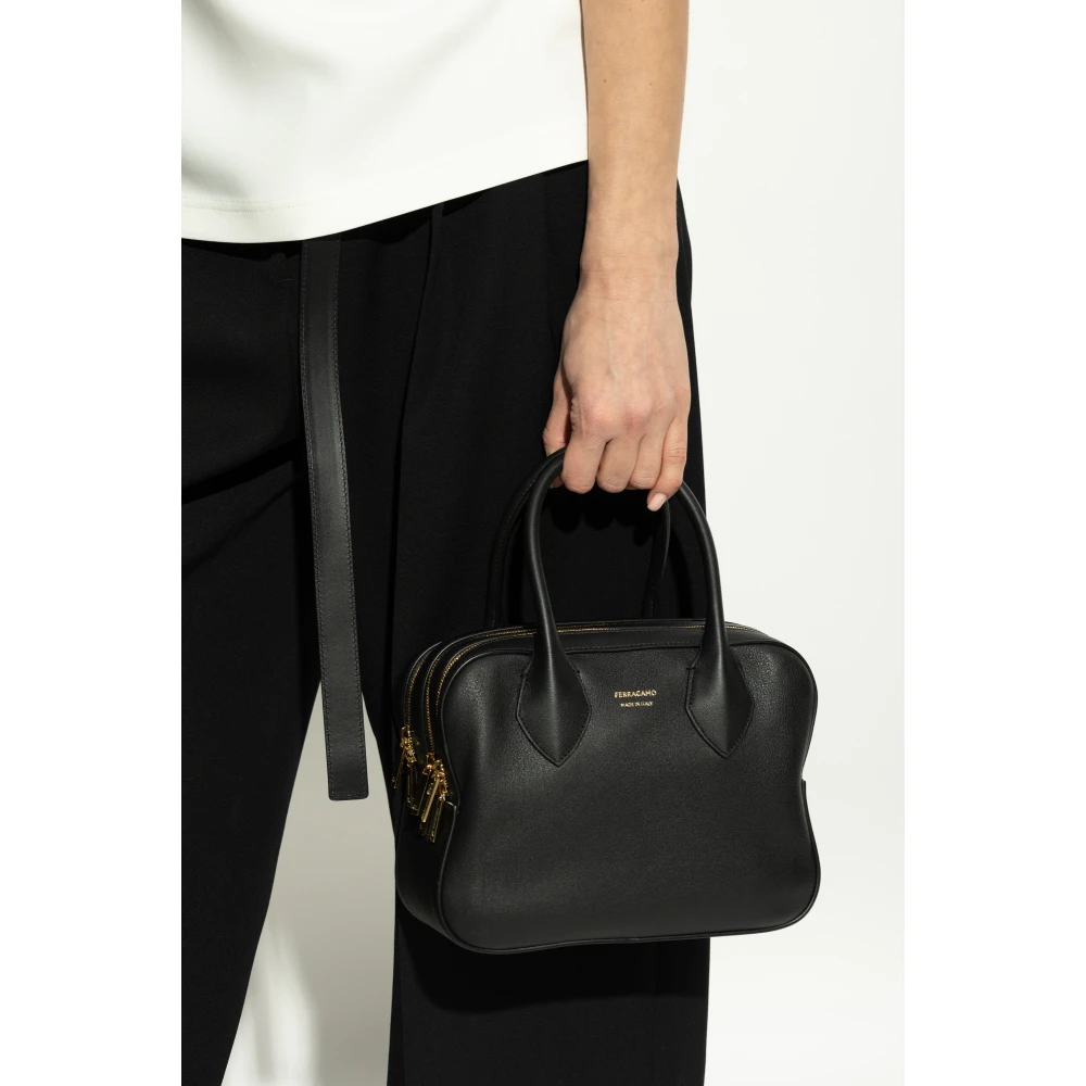 Salvatore Ferragamo Handtas Black Dames