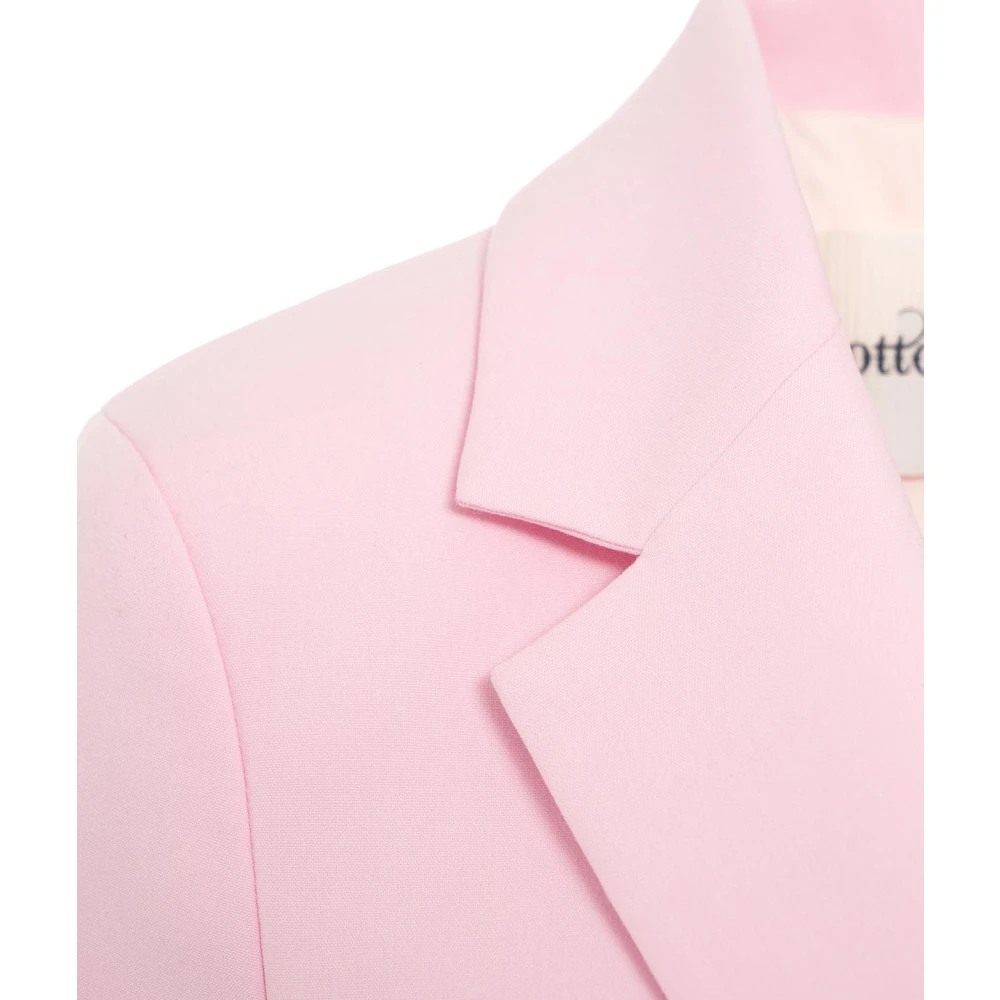 Ottod'Ame Roze Blazer voor Dames Pink Dames