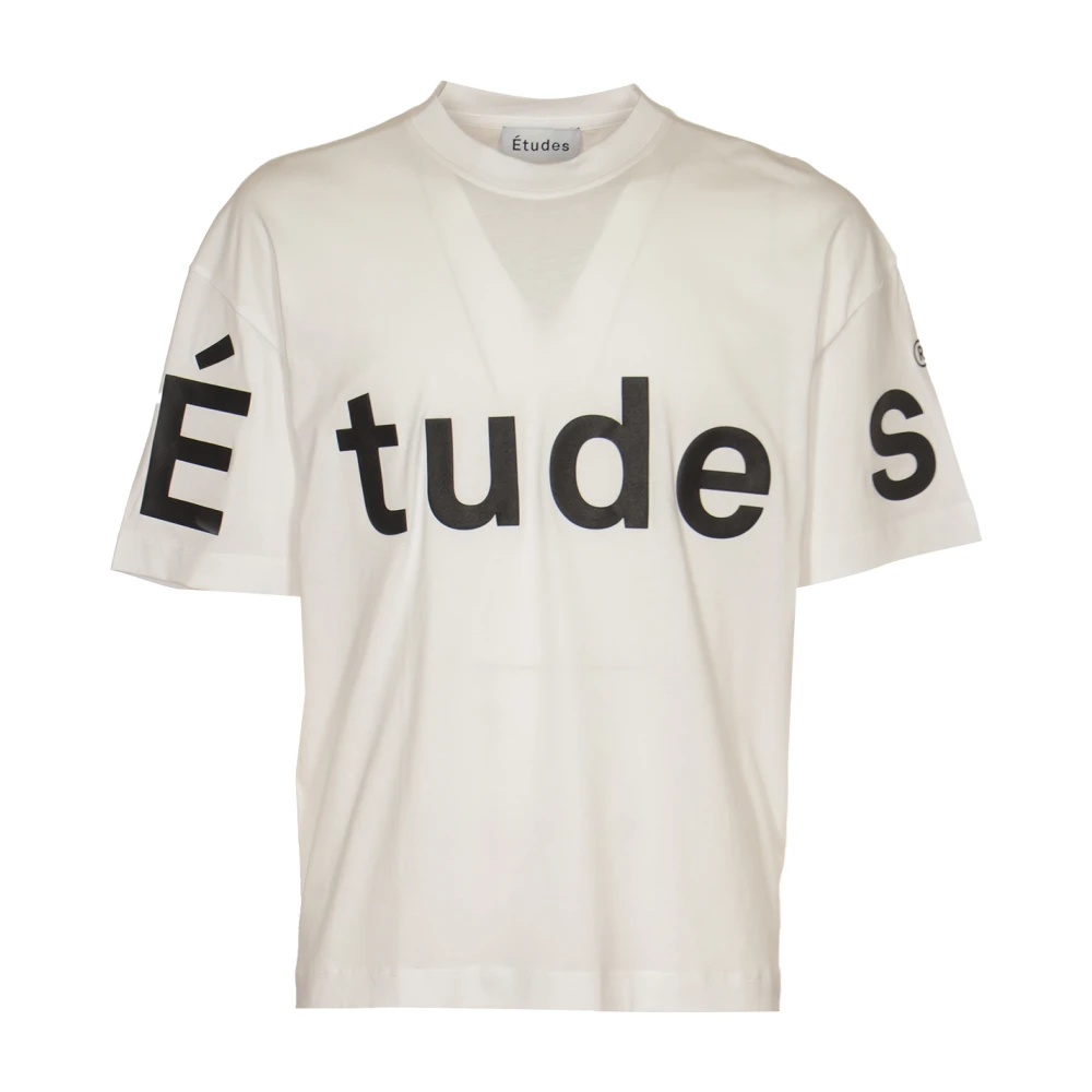 Études T-Shirts White Heren