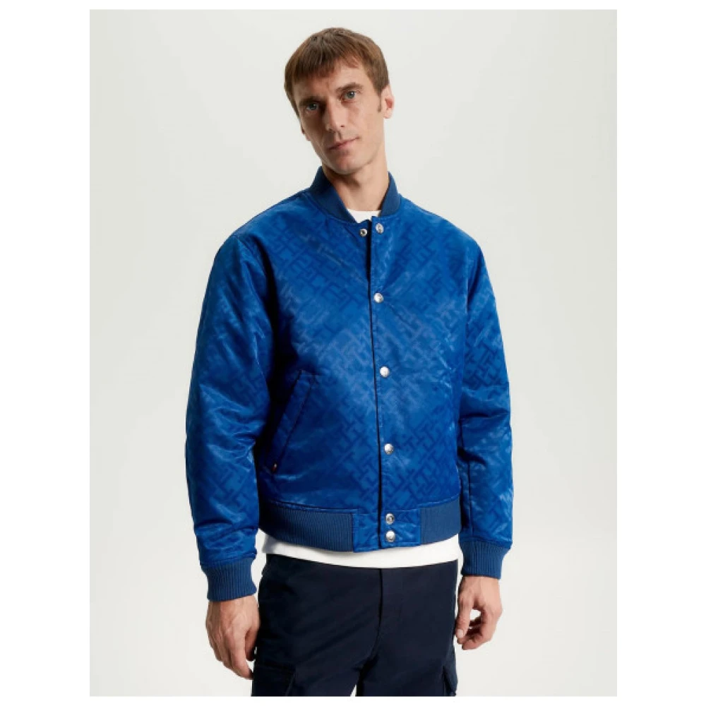 Tommy Hilfiger Omkeerbare jas met waterafstotende stof Blue Heren