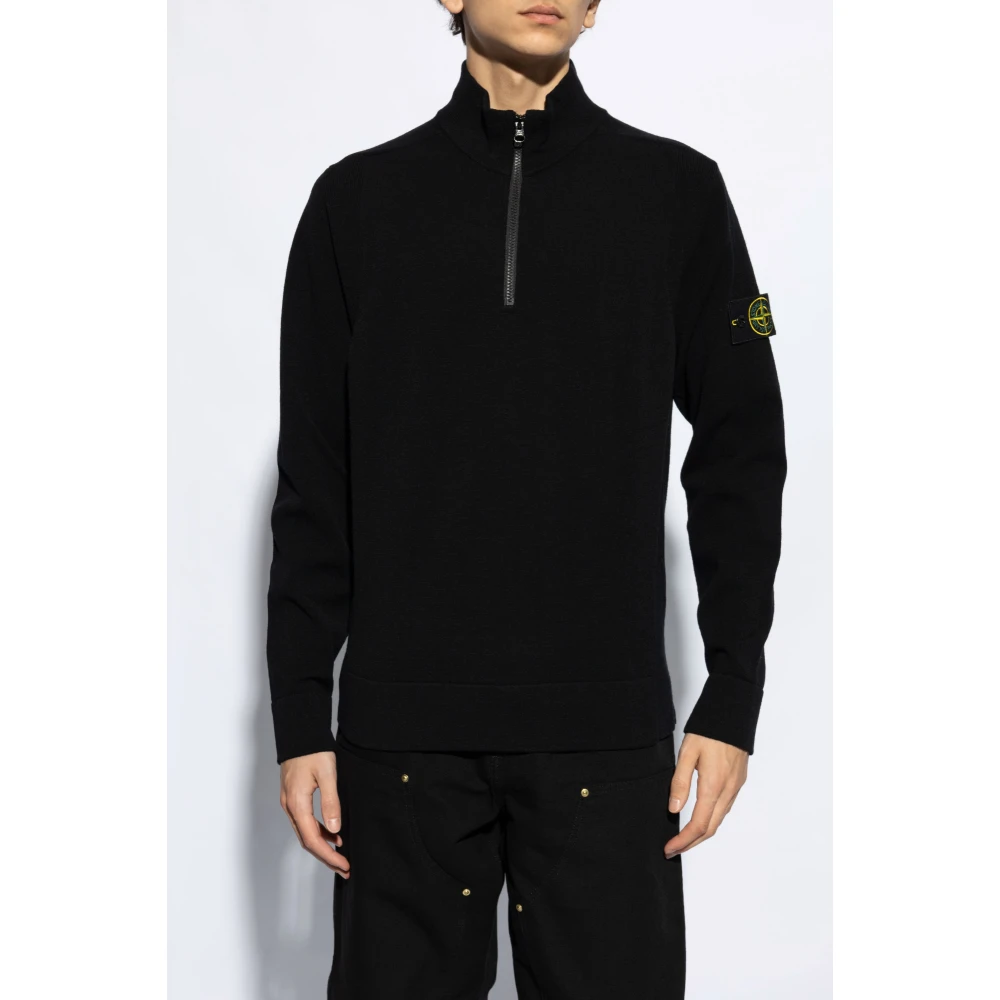 Stone Island Polo type sweater Black Heren