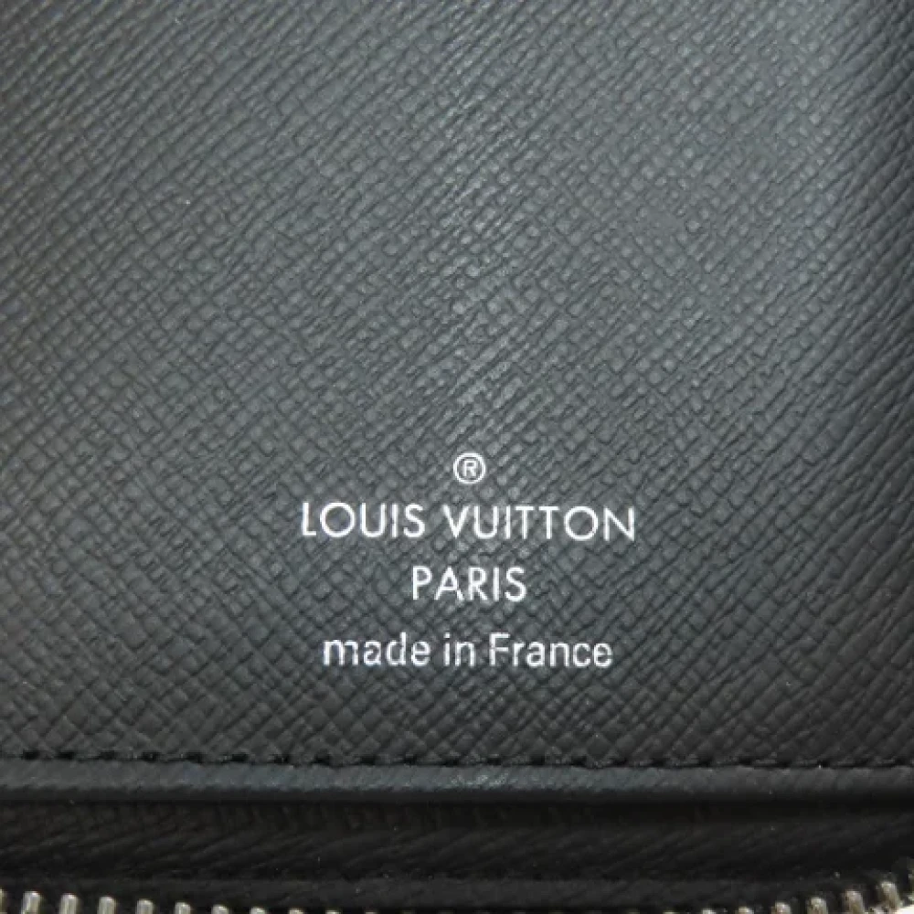 Louis Vuitton Vintage Pre-owned Leather wallets Black Heren