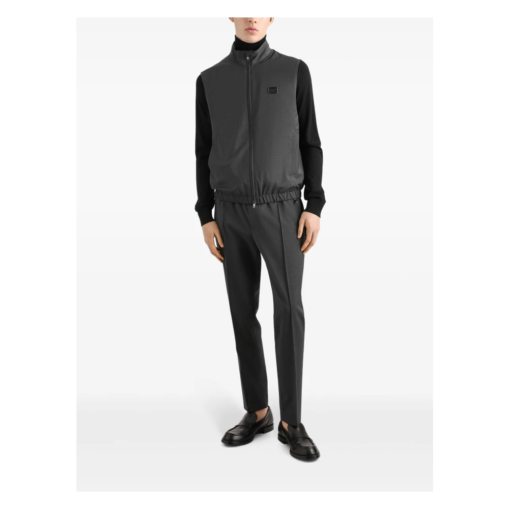Dolce & Gabbana Stijlvolle broek voor mannen Gray Heren