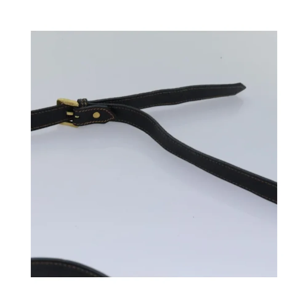 Loewe Pre-owned Leather handbags Black Dames