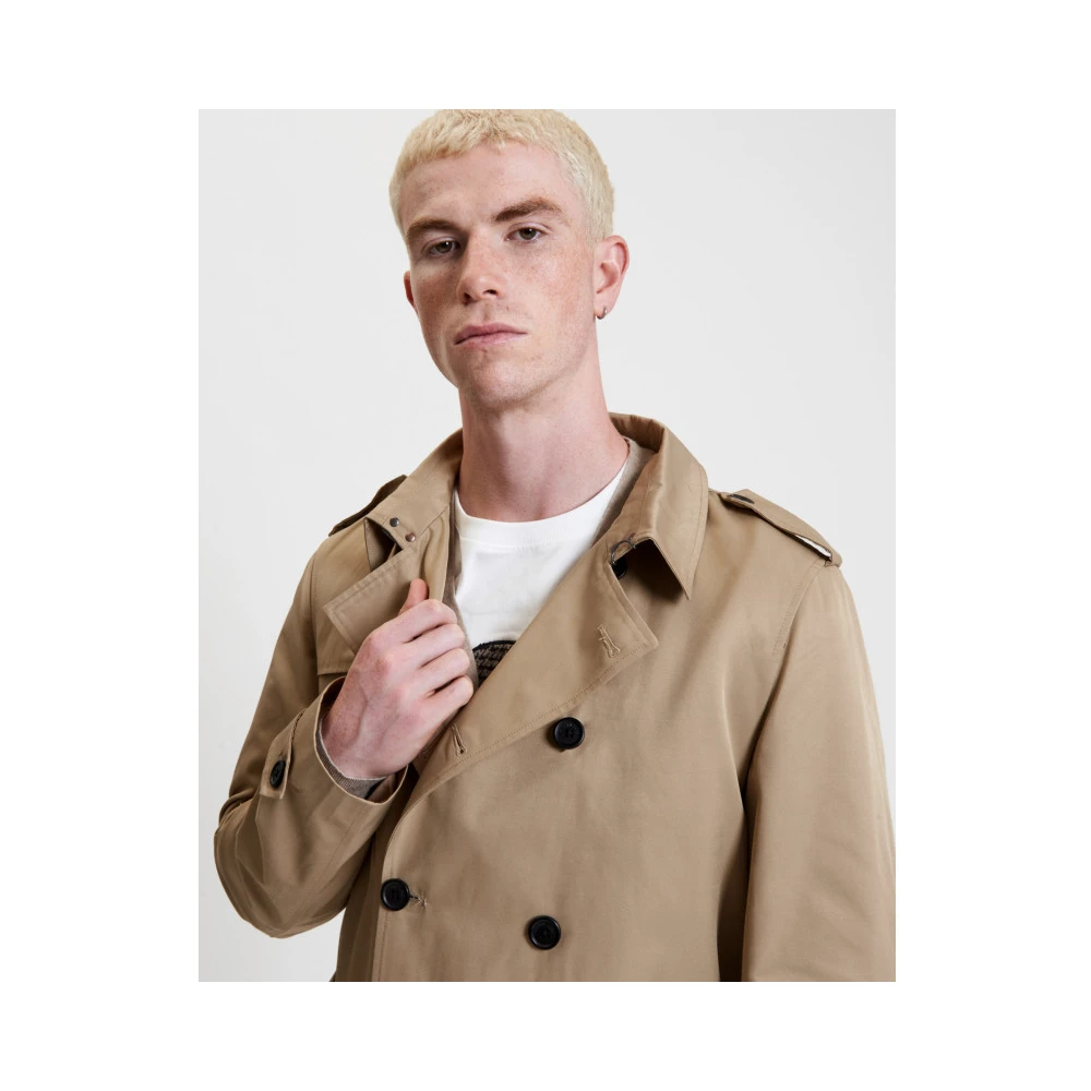 Gianni Lupo Kameel Winterjas Brown Heren