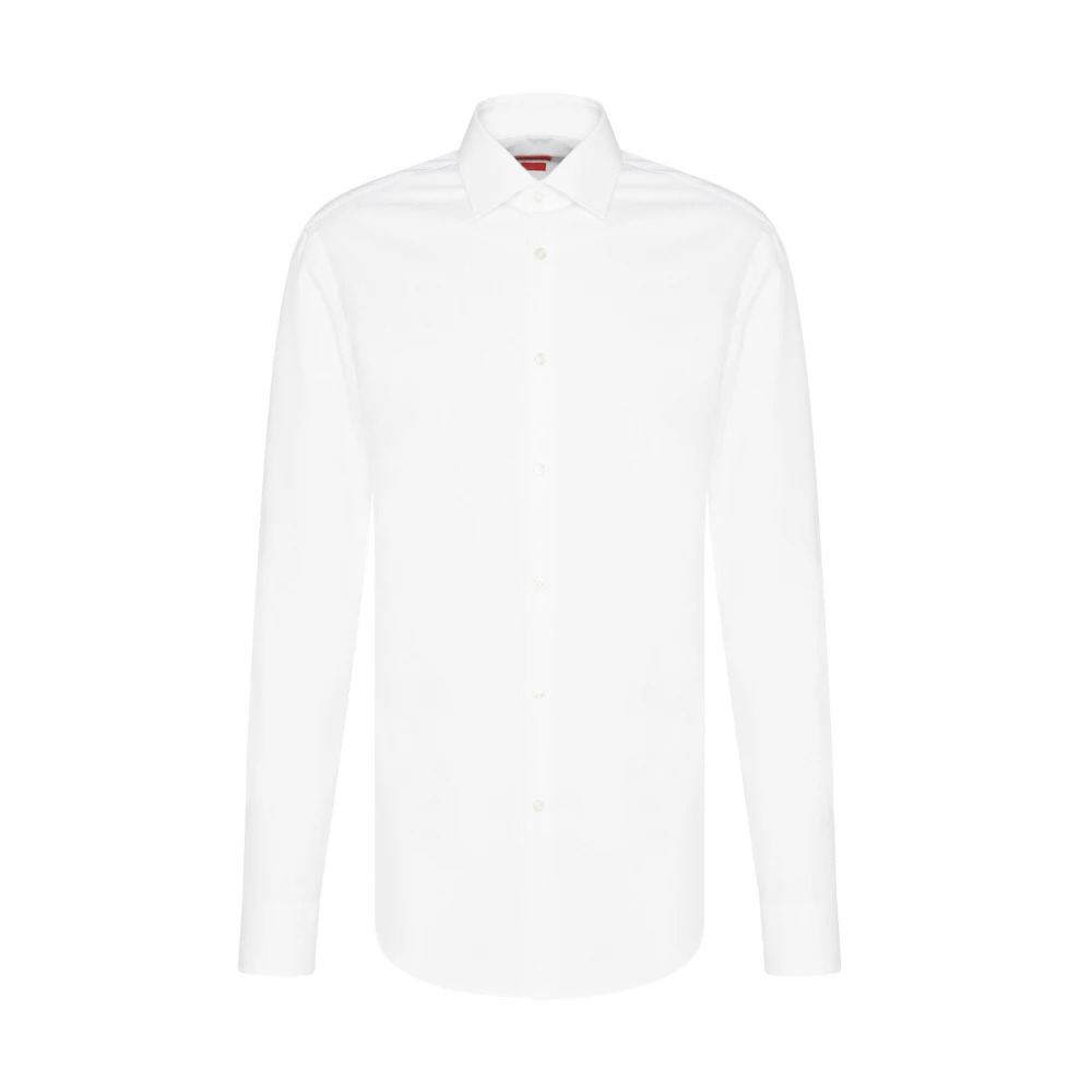 Hugo White Formal Shirts, Male, 4XL, Formal Shirt