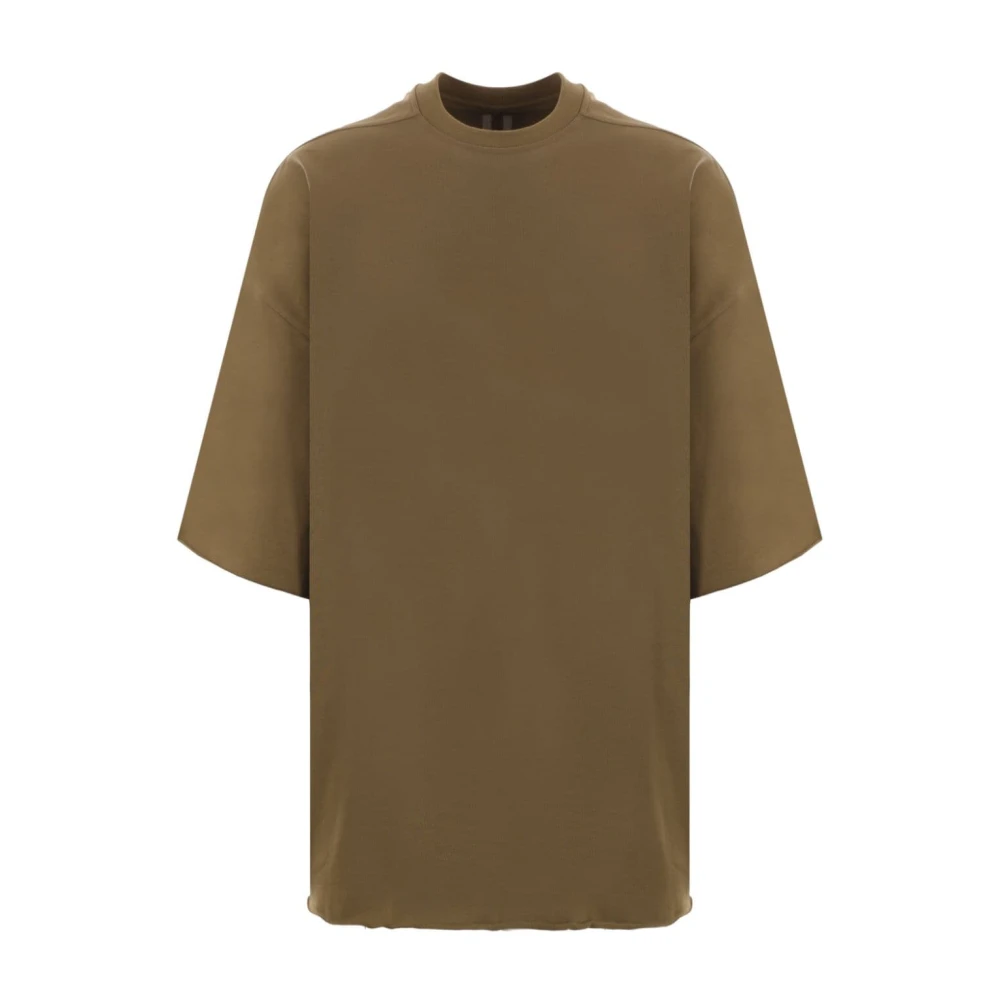 Rick Owens Oversized katoenen T-shirt Green Heren