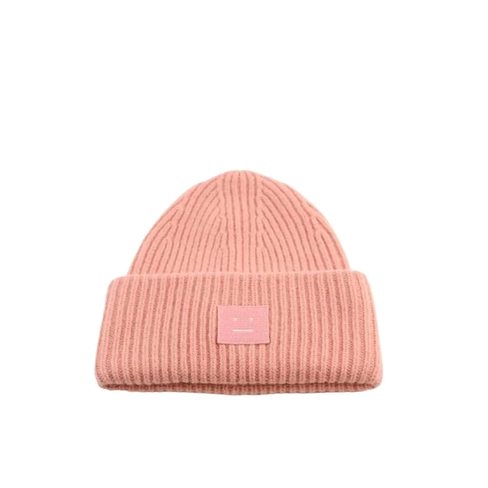 Acne Studios Pre-owned Wool hats Pink Dames