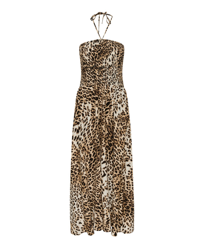 robe-tube-leopard-beurre-jaune